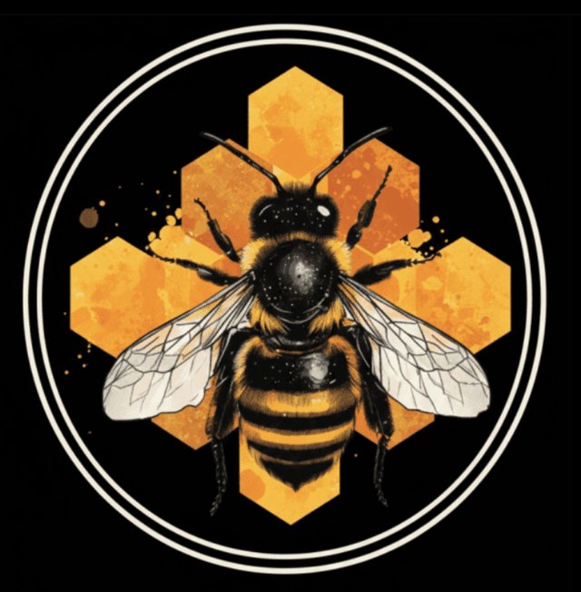 HoneyMesh bee logo